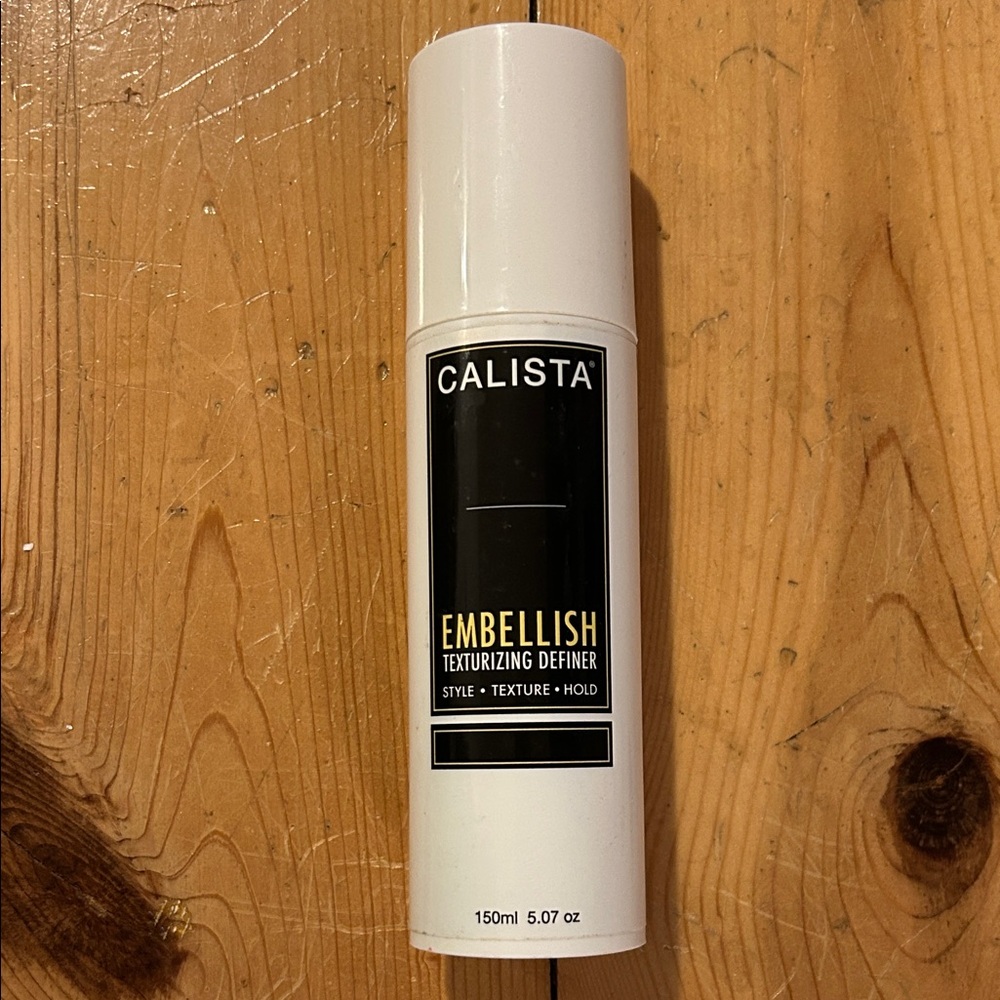 Calista Embellish Texturizing Definer - new but not sealed 150 ml
